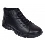 Ghete barbati din piele naturala de culoare neagra imblanite SPORT23N